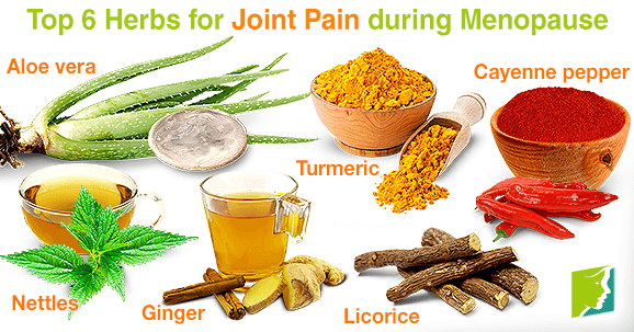 Top 6 Herbs for Joint Pain during Menopause