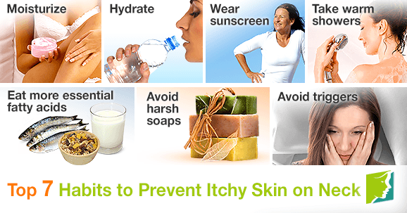 Top 7 Habits to Prevent Itchy Skin on Neck