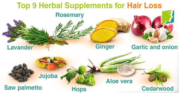 Top 9 Herbal Supplements for Hair Loss