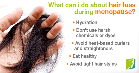 What can i do about hair loss during menopause?